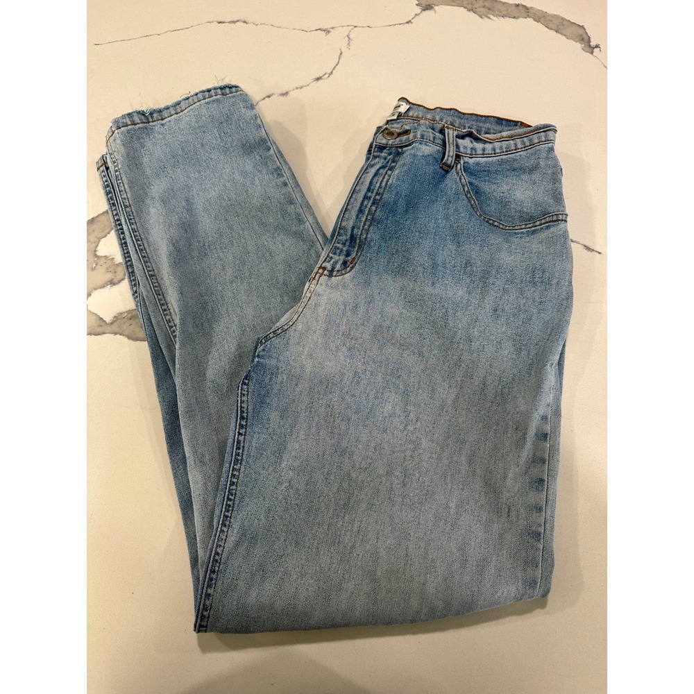 VTG Coldwater Creek Denim Jeans Relaxed Fit Light Wash‎ Cotton Blend Size 12